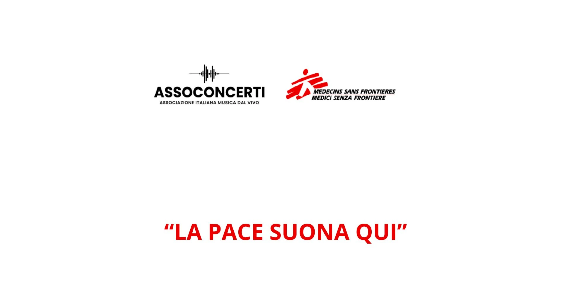 LA PACE SUONA QUI