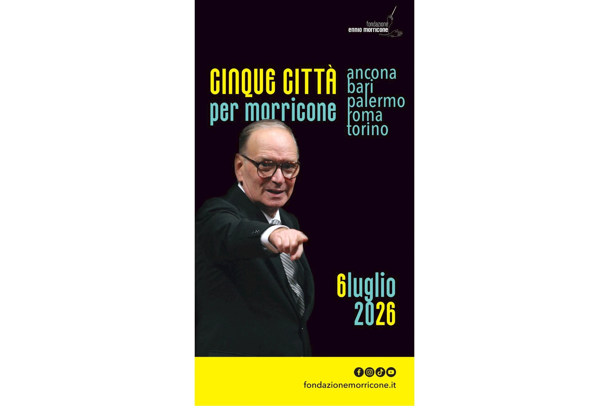 Cinque città per Morricone